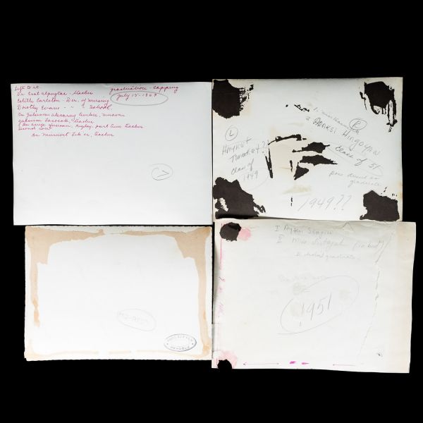 Bir hemşirenin terekesinden, ağırlıkla 1940 - 1960 yılları arasını kapsayan, öğrencilik ve meslek yaşamına ışık tutan 134 adet fotoğraf ve 6 adet belge lotu...