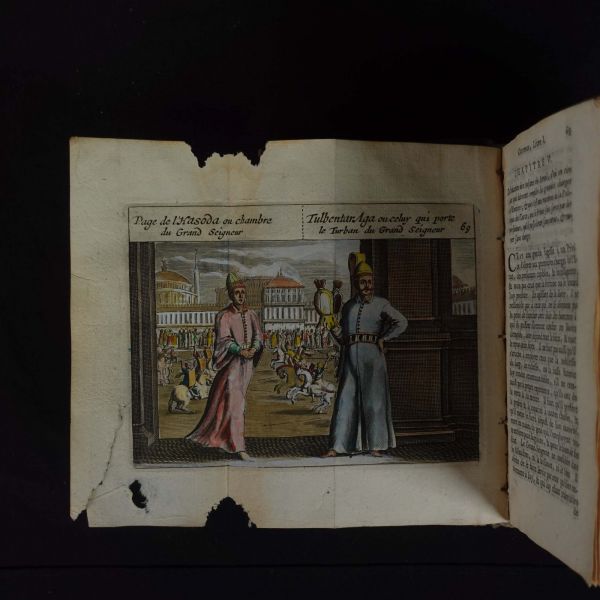 HISTOIRE DE L´ETAT PRESENT DE L´EMPIRE OTTOMAN, Paul Rycaut - Monsieur Briot, 1686, Chez Abraham Wolfgank, A Amsterdam, 498 sayfa, 9x14 cm...
