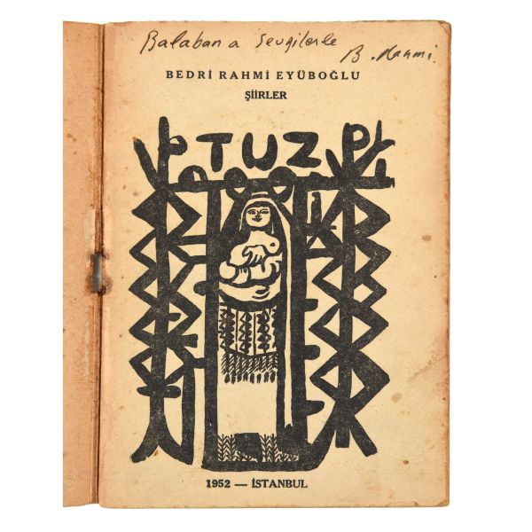 TUZ, Bedri Rahmi Eyüboğlu, 1952, Osmanbey Matbaası, 48 sayfa, 12x17 cm…