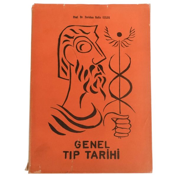 GENEL TIP TARİHİ I, Feridun Nafiz Uzluk, 1958, Güzel İstanbul Matbaası, 392 sayfa, 17x24 cm...