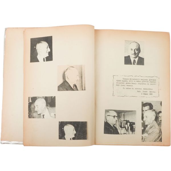 1939 yılında Trabzon Milletvekili olarak TBMM´ye giren siyasetçi Faik Ahmet Barutçu´nun, 