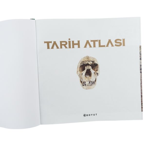 TARİH ATLASI (Dünyanın En Kapsamlı Tarih Kitabı - Uygarlığın Başlangıcından Günümüze Kadar), (yayın danışmanı: Adam Hart-Davis), (Türkçe yayın editörü: Nil Yüzbaşıoğlu), 2011, Boyut Yayıncılık A.Ş., 612 sayfa, 34x34 cm...