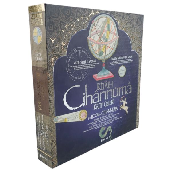 KATİP ÇELEBİ´NİN ESAS KİTAB-I CİHÂNNÜMÂ´SI VE COĞRAFYA TARİHİ´NDEKİ YERİ, (tıpkıbasım ve önsöz: Fuat Sezgin), 2013, Boyut Yayın Grubu, 34x34 cm...