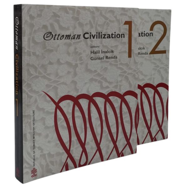 OTTOMAN CIVILIZATION (2 cilt takım), (editörler: Halil İnalcık - Günsel Renda), 2004, Republic of Turkey Ministry of Culture and Tourism, 1166, 24x30 cm...