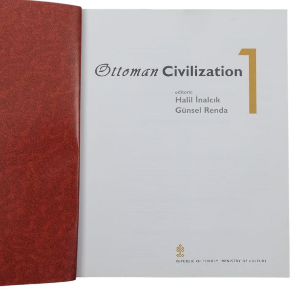 OTTOMAN CIVILIZATION (2 cilt takım), (editörler: Halil İnalcık - Günsel Renda), 2004, Republic of Turkey Ministry of Culture and Tourism, 1166, 24x30 cm...