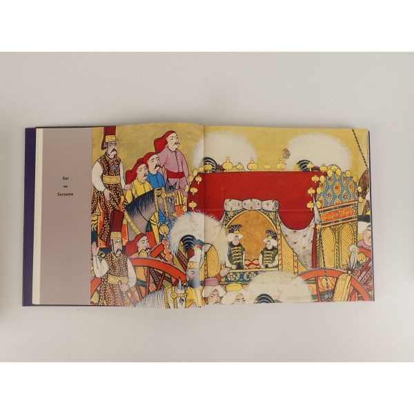 LEVNİ VE SURNAME (Bir Osmanlı Şenliğinin Öyküsü), Esin Atıl, Koçbank, İstanbul - 1999, 247 sayfa, 31x32 cm