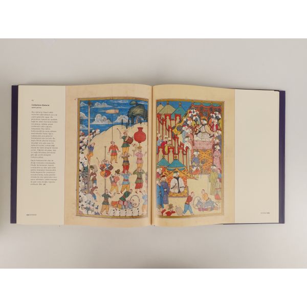 LEVNİ VE SURNAME (Bir Osmanlı Şenliğinin Öyküsü), Esin Atıl, Koçbank, İstanbul - 1999, 247 sayfa, 31x32 cm