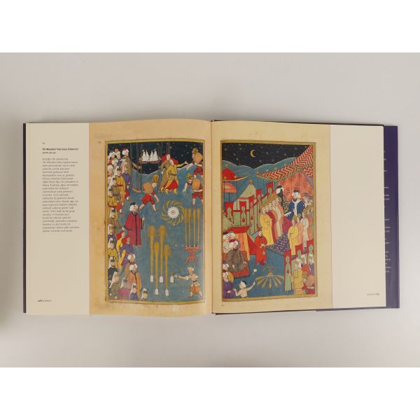 LEVNİ VE SURNAME (Bir Osmanlı Şenliğinin Öyküsü), Esin Atıl, Koçbank, İstanbul - 1999, 247 sayfa, 31x32 cm