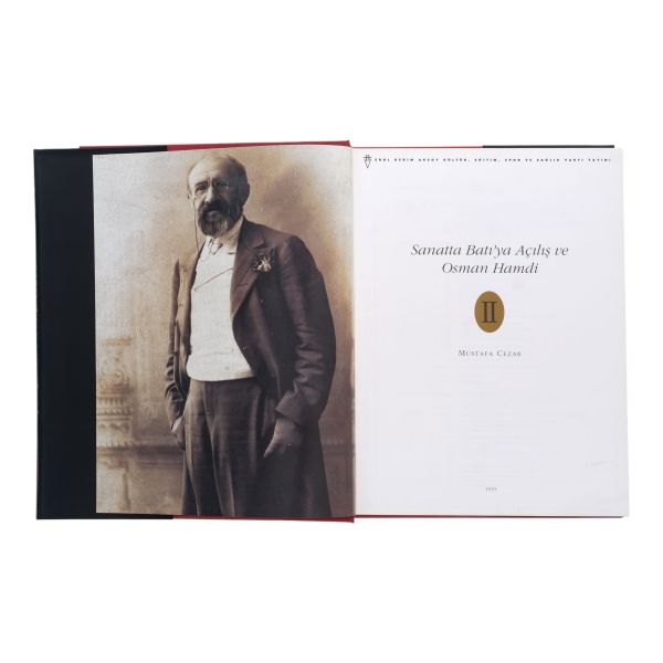 SANATTA BATI´YA AÇILIŞ VE OSMAN HAMDİ (Cilt I-II), Mustafa Cezar, 1995, Erol Kerim Aksoy Kültür, Eğitim, Spor ve Sağlık Vakfı Yayını, 805 sayfa, 24x33 cm...