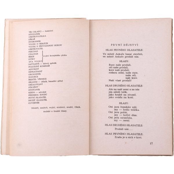 VYPRAVENI O TURECKE ZEMI, Nazım Hikmet, (Çekçe´ye çeviren: R. Pochova-Seydlerova, 1953, Orbis - Praha (Prag), 110 sayfa, 13x20 cm...