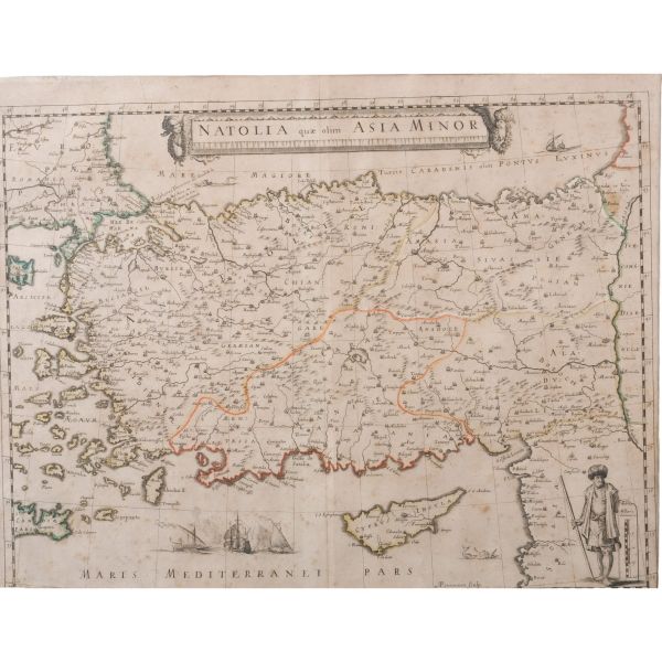 Willem Jansz Blaeu´nun, 1635 yılında Amsterdam´da basılan 