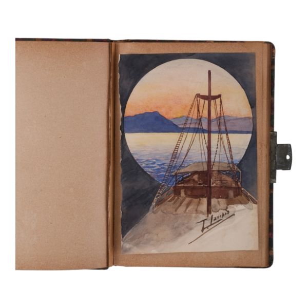 İstanbul´da yaşayan İtalyan asıllı bir Levantene ait, 24 Ağustos 1920´den başlanarak 24 Ağustos 1922´ye değin tutulmuş; farklı isimler tarafından yazılıp imzalanmış şiirler, alıntılar ve resimlerle doldurulmuş, 