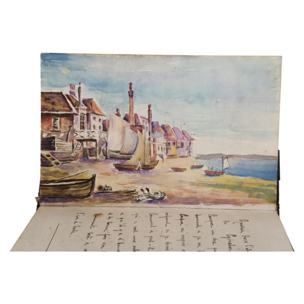 İstanbul´da yaşayan İtalyan asıllı bir Levantene ait, 1913 başlanarak 1915´e değin tutulmuş; özellikle 