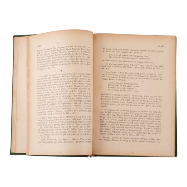 YUNUS EMRE (Risalat al-Nushiyya ve Divan), Abdülbaki Gölpınarlı, 1965, Eskişehir Turizm ve Tanıtma Derneği Yayını, 310+417 sayfa, 17x24 cm...