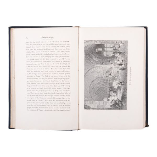 CONSTANTINOPLE, Edmondo de Amicis, çeviren: Caroline Tilton, 1896, 326 sayfa, 14x22 cm...
