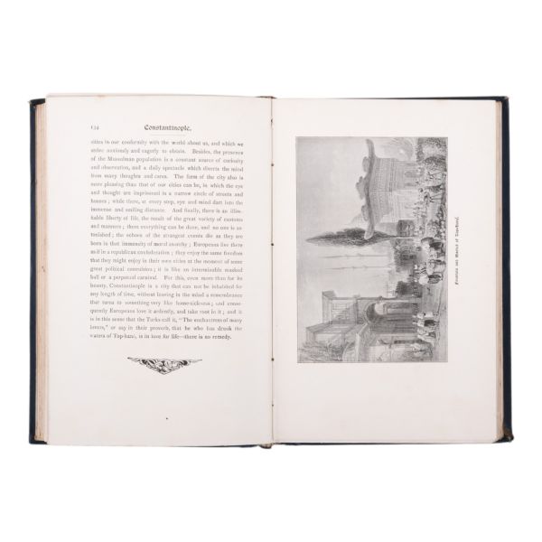 CONSTANTINOPLE, Edmondo de Amicis, çeviren: Caroline Tilton, 1896, 326 sayfa, 14x22 cm...