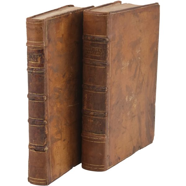 HISTOIRE DES TURCS (2 cilt takım + 2. cilde ilave edilmiş ekler), Laonikos Chalkokondyles, (editörler: Thomas Artus & Sieur d´Embry), 1650, Chez Sebastien Cramoisy & Gabriel Cramoisy, Paris, cilt 1: 907+28 sayfa - cilt 2: 196+12+89+4+273+4+116+4 sayfa, 24x37 cm...