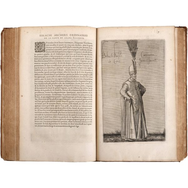 HISTOIRE DES TURCS (2 cilt takım + 2. cilde ilave edilmiş ekler), Laonikos Chalkokondyles, (editörler: Thomas Artus & Sieur d´Embry), 1650, Chez Sebastien Cramoisy & Gabriel Cramoisy, Paris, cilt 1: 907+28 sayfa - cilt 2: 196+12+89+4+273+4+116+4 sayfa, 24x37 cm...