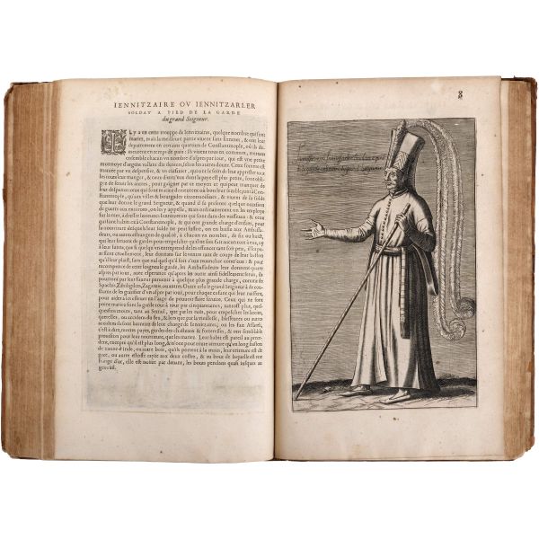 HISTOIRE DES TURCS (2 cilt takım + 2. cilde ilave edilmiş ekler), Laonikos Chalkokondyles, (editörler: Thomas Artus & Sieur d´Embry), 1650, Chez Sebastien Cramoisy & Gabriel Cramoisy, Paris, cilt 1: 907+28 sayfa - cilt 2: 196+12+89+4+273+4+116+4 sayfa, 24x37 cm...