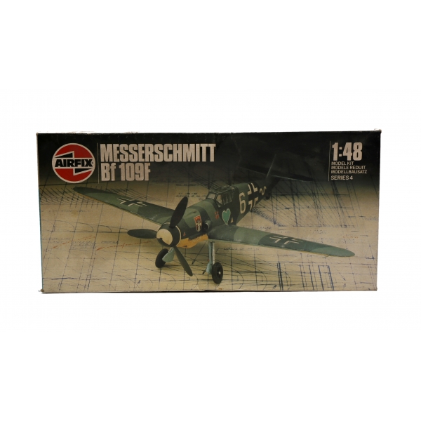 Airfix, Messerschmitt Bf 109, 1/48 Model kit, Made in England