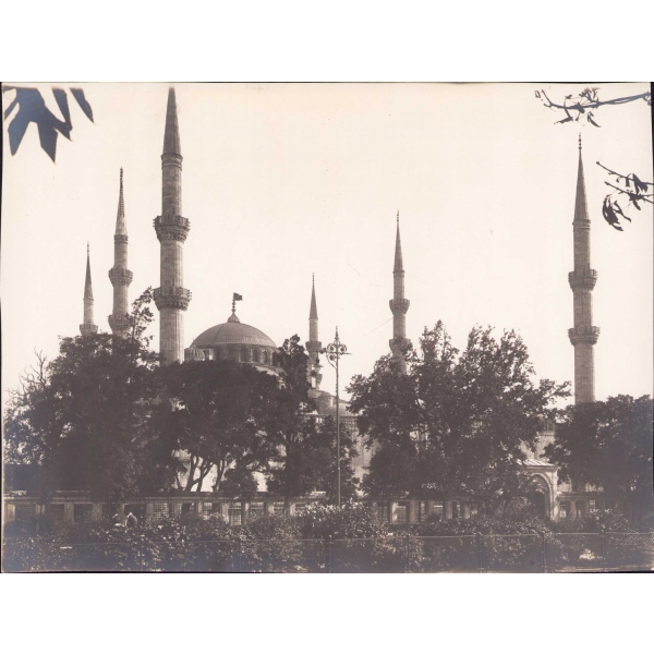 Osmanlı dönemi Sultanahmet Camii şerif, 1922, 23x17 cm