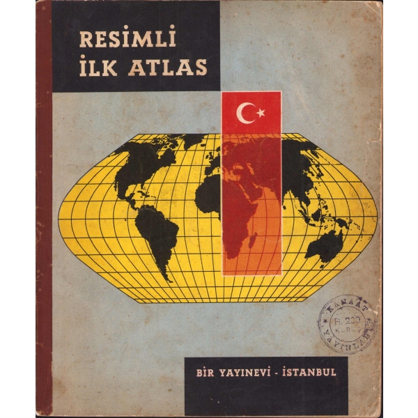 Resimli İlk Atlas, Bir Yayınevi, İstanbul, hazırlayanlar Luigi Visintin, 14 harita mevcut, 26 sayfa, 20x26 cm