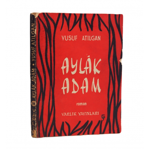 Aylak Adam - Roman -, Yusuf Atılgan, İlk baskı, 1959, arka kapak bir kenar yok