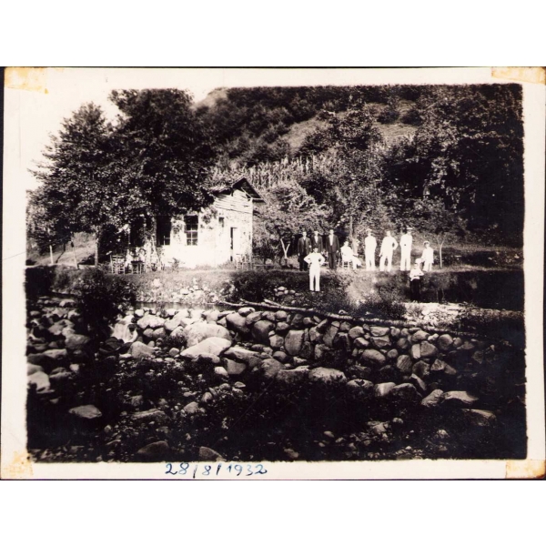 Rize, Değirmendere, 1932 tarihli, 11x9 cm
