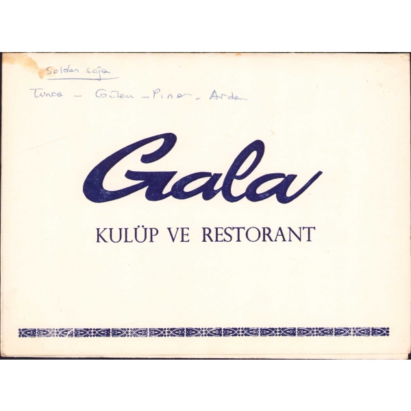 Gala Kulüp ve Restorant fotoğraf, 18x12 cm