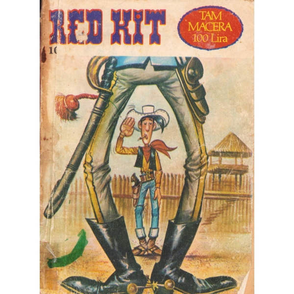 Red Kit Tam Macera Cilt 10, Er-Tu Matbaa, İstanbul, 1983, sırt haliyle, 96 sayfa, 13x18 cm