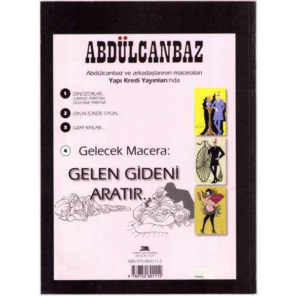 Uzay Kıyıları No. 3, Abdülcanbaz Ivrhan, Yapı Kredi Yayınları, İstanbul, 1999, 22 sayfa, 21x28 cm