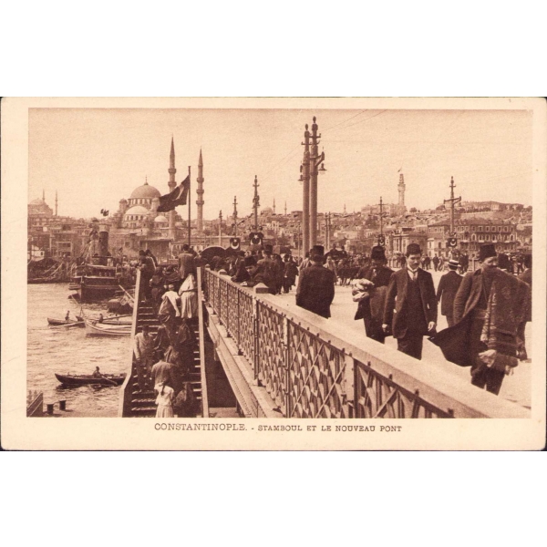 Galata Köprüsü ve Yeni Camii, Constantinople