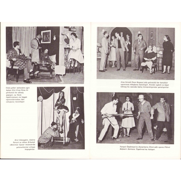 Dormen Tiyatrosu'nun 20.yılı, Haldun Dormen, resimli, 30 sayfa, 15x23 cm