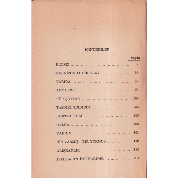 Kör Şeytan -Hikayeler-, Mehmet Seyda, 1974, 222 sayfa