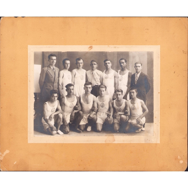 İmalat- Harbiye, sonradan ismi Ankaragücü olarak değiştirilen okul takımı hatıra, 16x11 cm