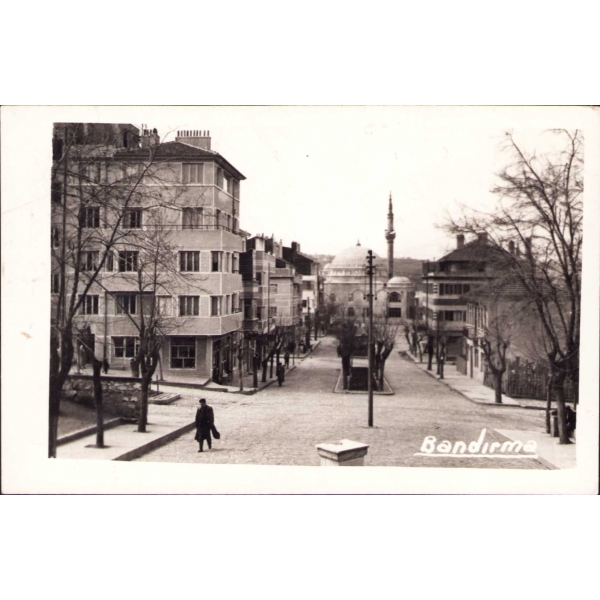 Bandırma, postadan geçmiş, 1959 tarihli