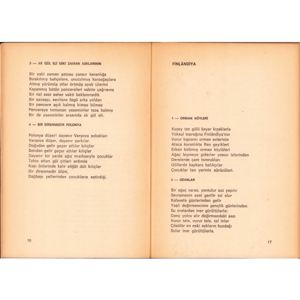 Buğday Kadın Gül ve Gökyüzü -Şiir-, Ceyhun Atuf Kansu, 1970, 76 sayfa