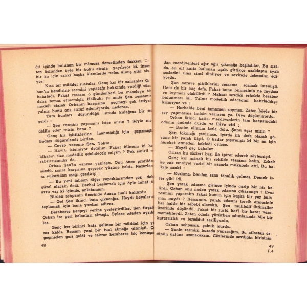 Karanlığa Açılan Kapı -Roman-, Hikmet Saim, 1954, 160 sayfa