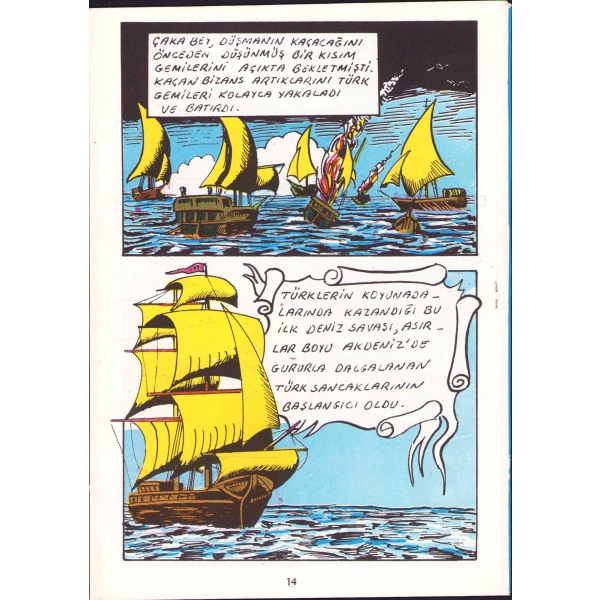 Çaka Bey, Taylan Yayınları, 14 sayfa, 12x18 cm