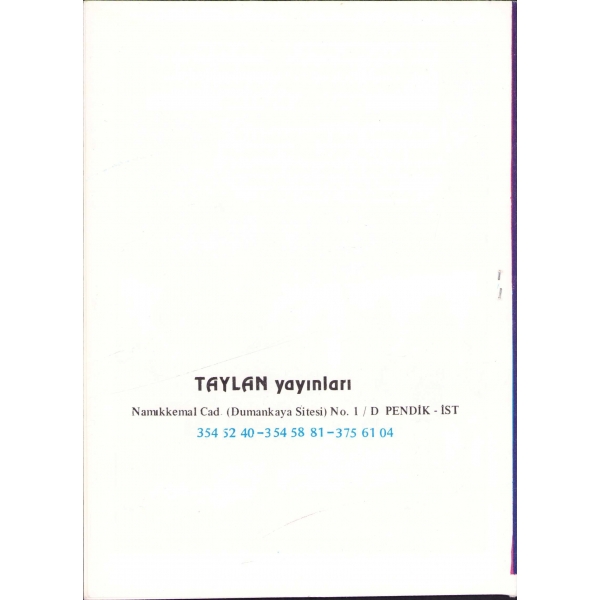 Malazgirt Zaferi, Taylan Yayınları, 14 sayfa, 12x18 cm