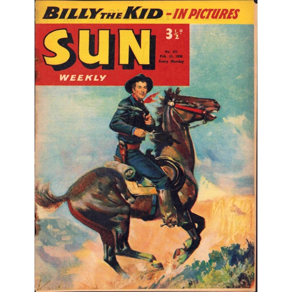 Sun - Şubat 1958, haftalık, İngilizce, 15 sayfa, 18x24 cm