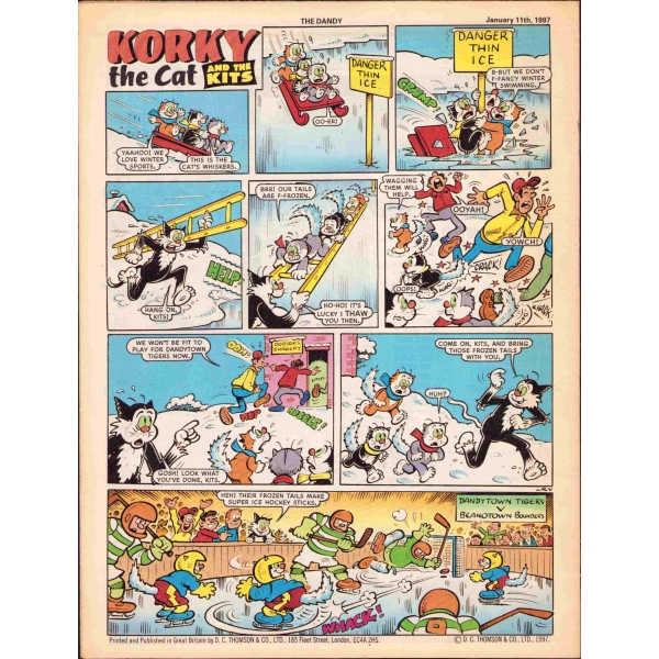The Dandy, Ocak 1997, Özel Sayı, İngilizce, 14 sayfa, 22x30 cm