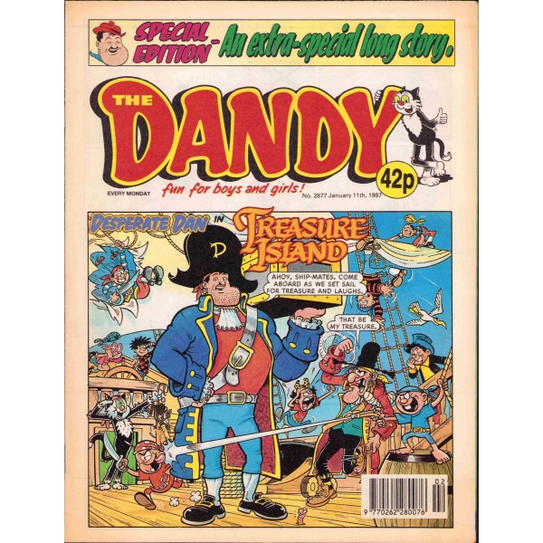 The Dandy, Ocak 1997, Özel Sayı, İngilizce, 14 sayfa, 22x30 cm