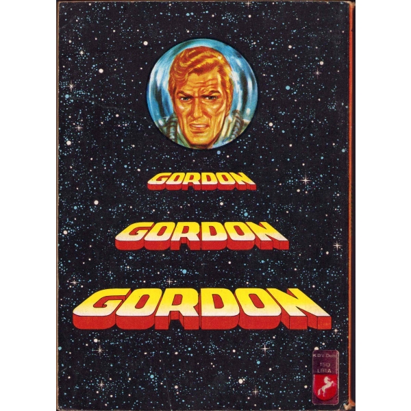 Gordon 45, Tat Yayınları, kapak Aslan çizim, 82 sayfa, 12x19 cm