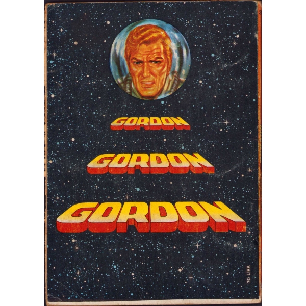 Gordon 31, Tat Yayınları, kapak Aslan çizim, 82 sayfa, 12x19 cm