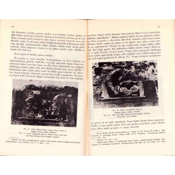 Sanat Tarihi Araştırmaları II - Anadolu Selçuk Sanatında Balık Figürü, Gönül Öney'den imzalı, Ayrı baskı, 26 sayfa, 15x21 cm