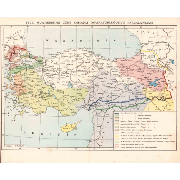 Nutuk, Gazi Mustafa Kemal [Atatürk], 1938, 658 sayfa + 3 harita, haliyle
