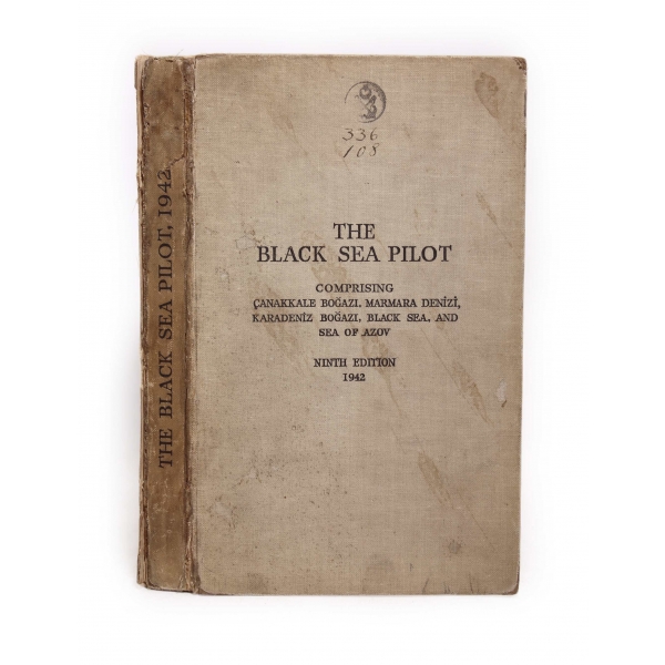 İngilizce The Black Sea Pilot, 1942, 453 sayfa, 24x15 cm