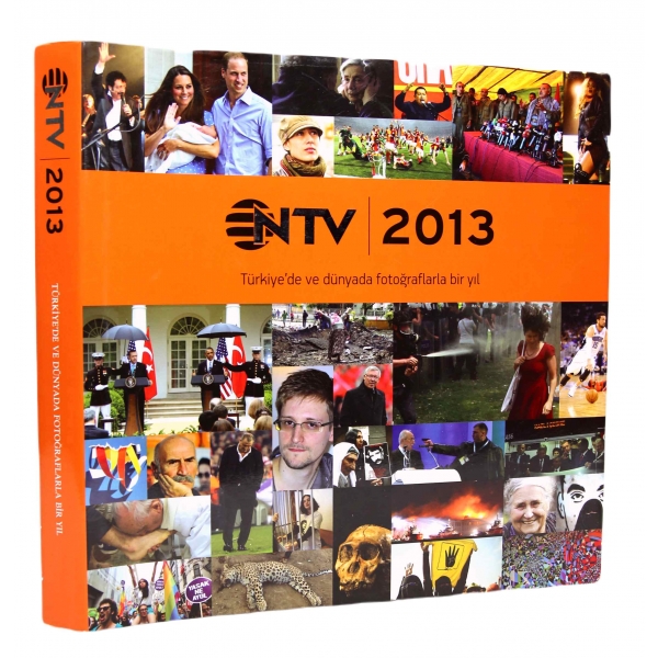 NTV Almanak 2013 - Türkiye'de ve dünyada fotoğraflarla bir yıl, 244 sayfa, 27x26 cm,