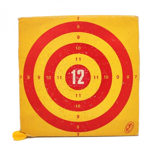 Türk malı, Melis Oyuncakları, karton oyuncak dart, 28x28x2 cm